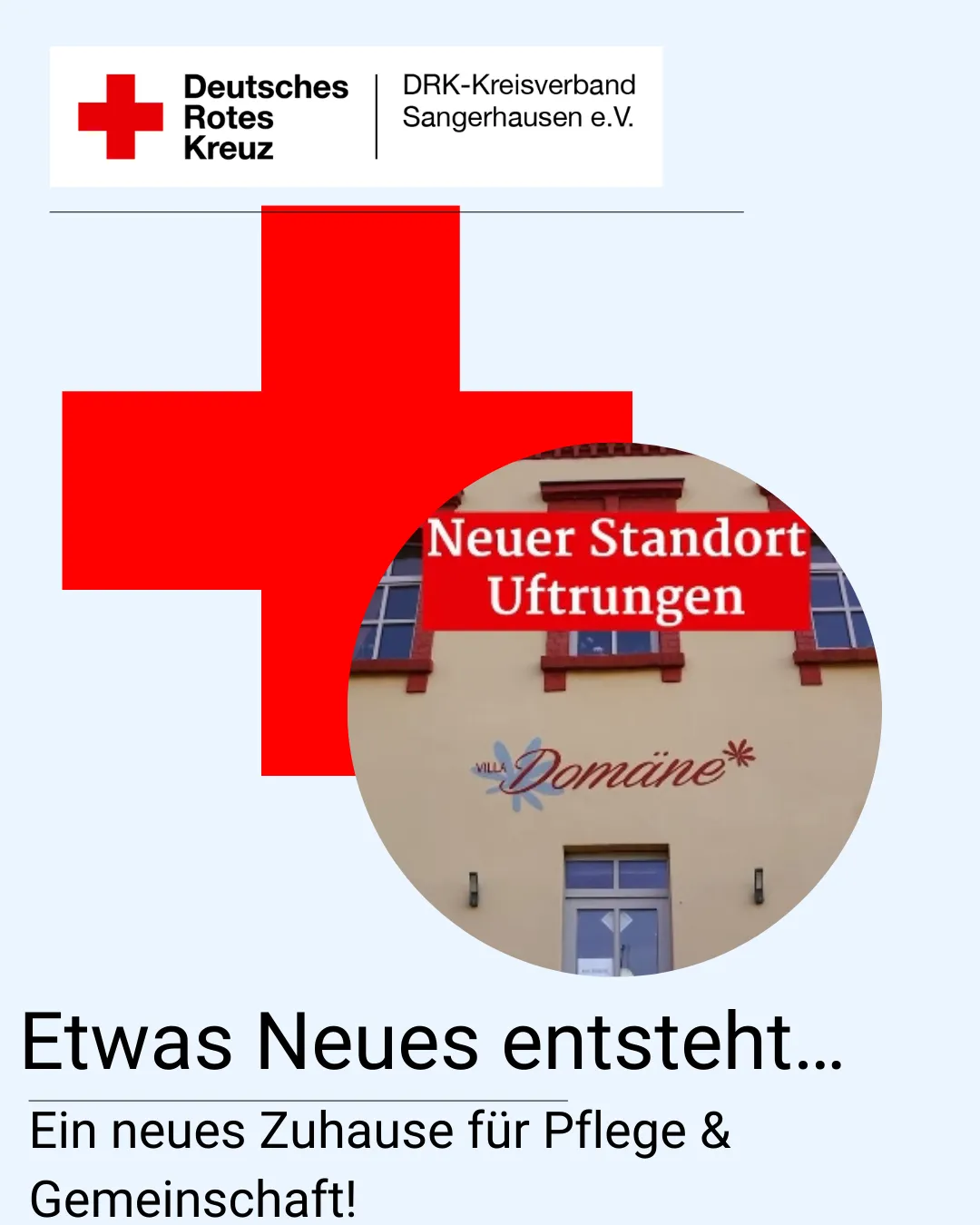 Zu Youtube Der vordere Eingang der Villa Domäne