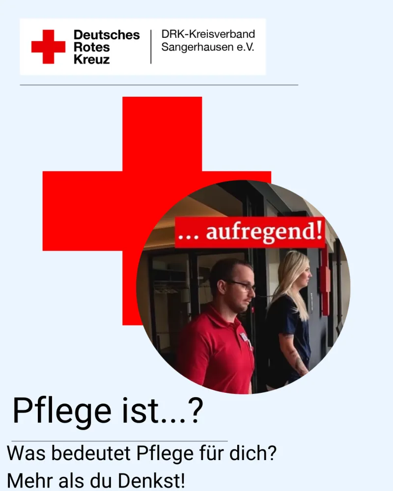 zu Instagram Mann mit rotem Shirt läuft neben Frau im blauen Shirt